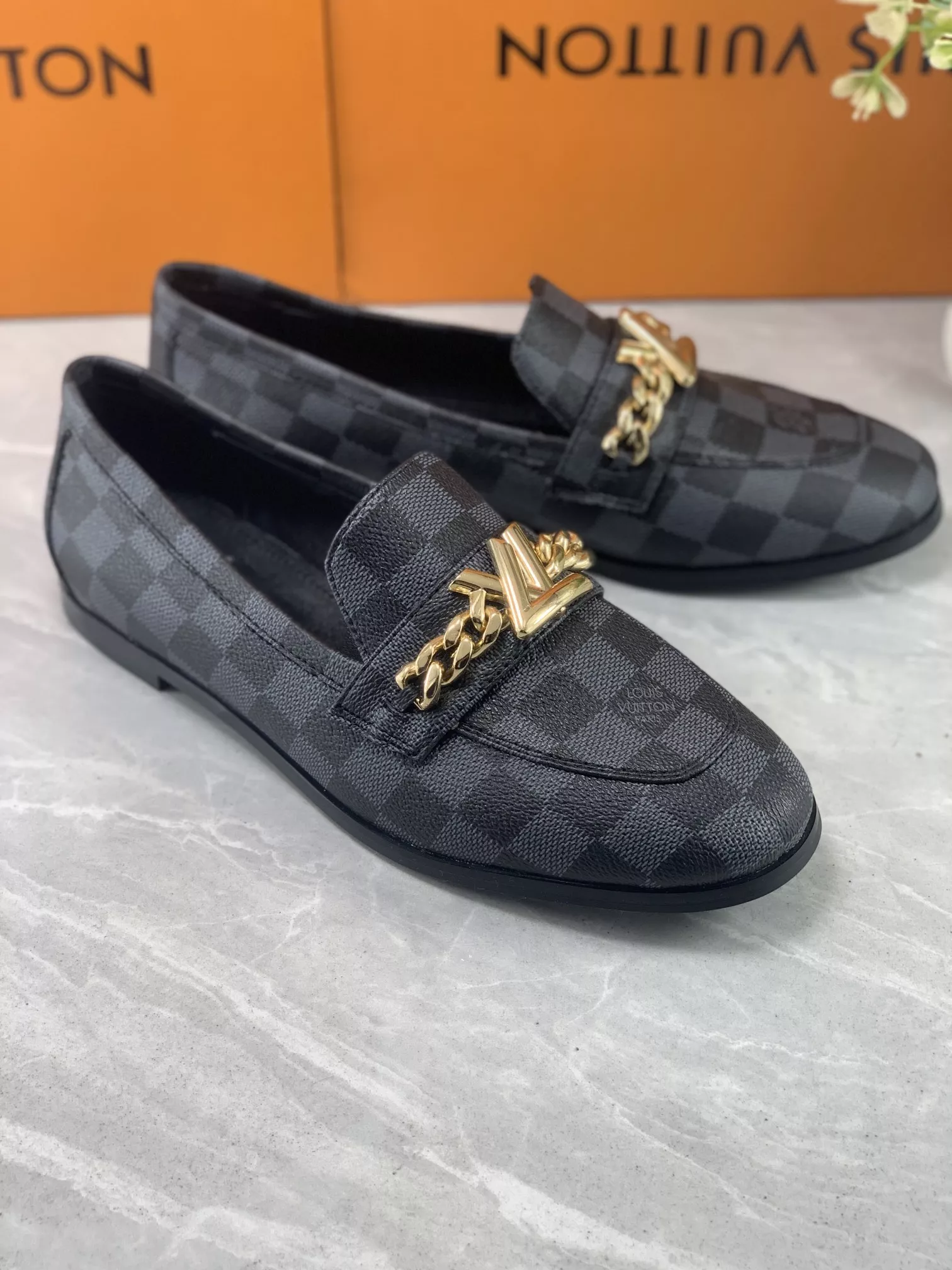 louis vuitton lv oxfords chaussures pour femme s_12b5a422